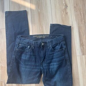 American Eagle Outfitters Blue Straight Jeans Classic Style